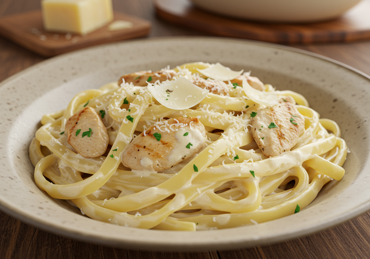 Chicken Alfredo Pasta